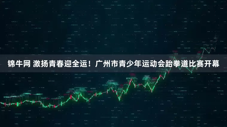 锦牛网 激扬青春迎全运！广州市青少年运动会跆拳道比赛开幕