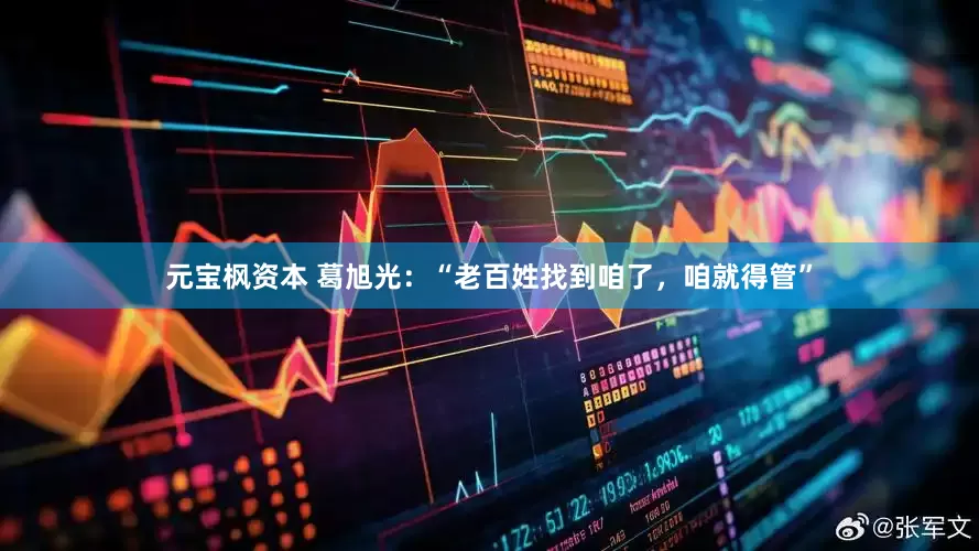 元宝枫资本 葛旭光：“老百姓找到咱了，咱就得管”
